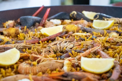 Paella de mariscos